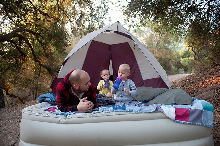 best air mattress and camping